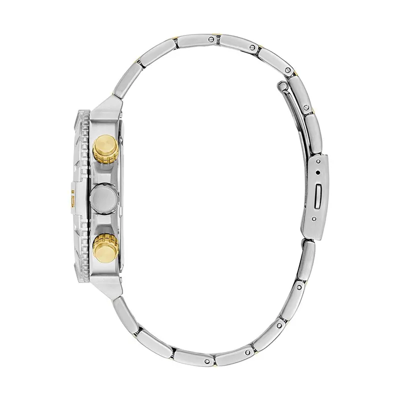 Guess Traction Multi-function Two-tone Men’s Watch- GW0800G1